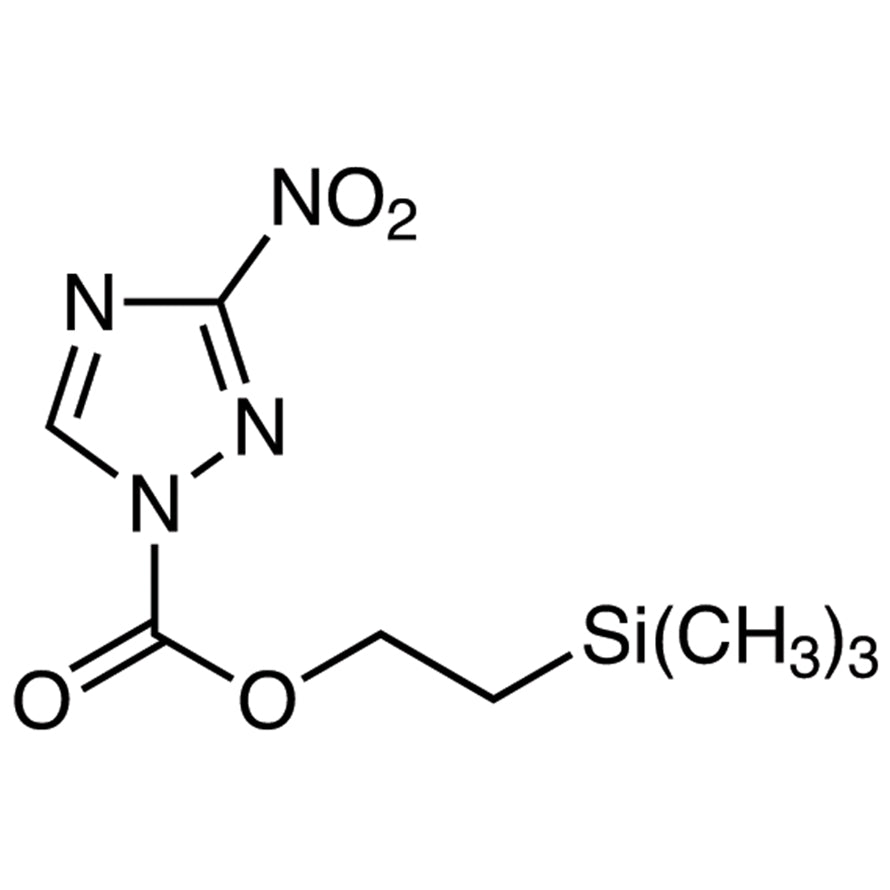 1001067-09-9 2-(Trimethylsilyl)ethyl 3-Nitro-1H-1,2,4-triazole-1-carboxylate - AMI Scientific