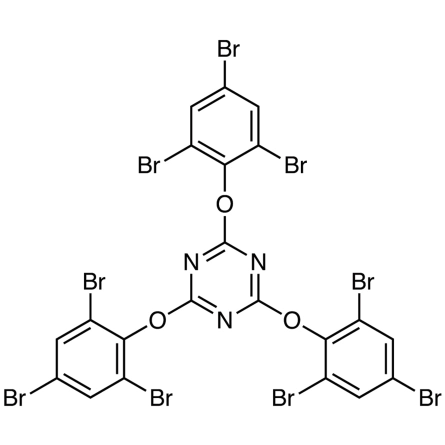 TCI T2871 25713-60-4 2,4,6-Tris(2,4,6-tribromophenoxy)-1,3,5-triazine