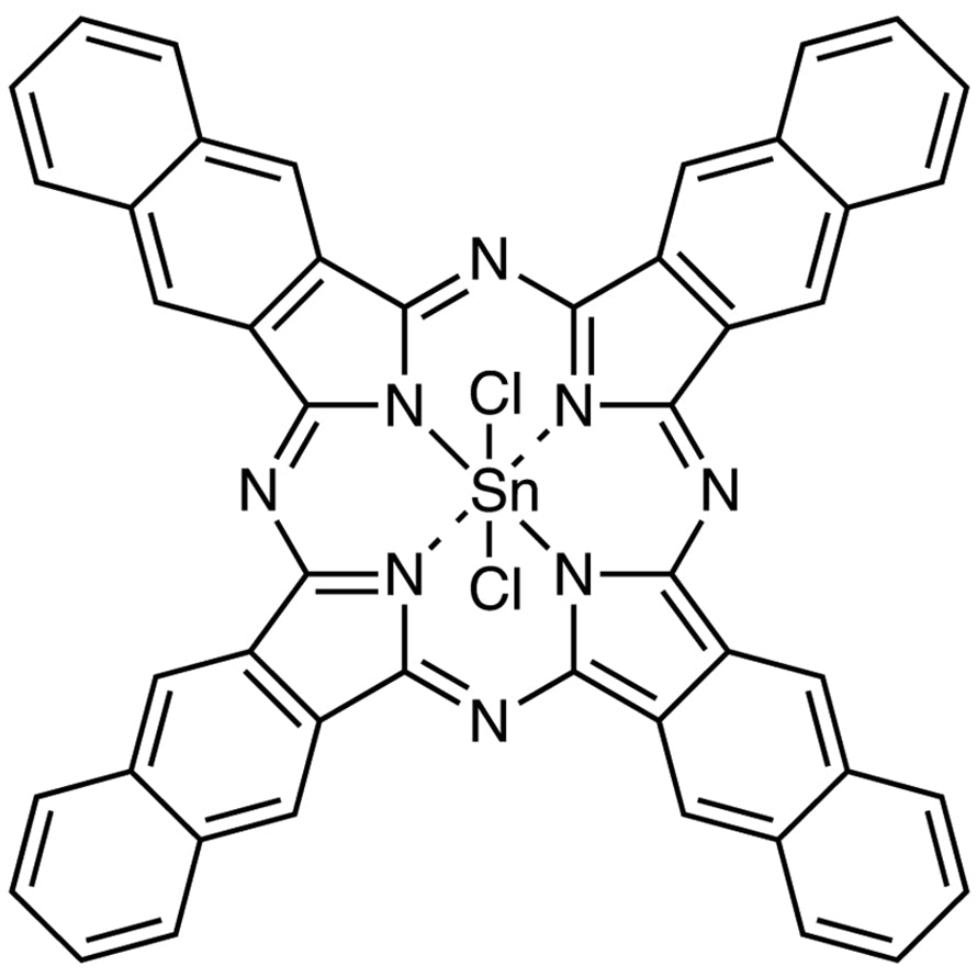 26857-61-4 Tin(IV) 2,3-Naphthalocyanine Dichloride - AMI Scientific