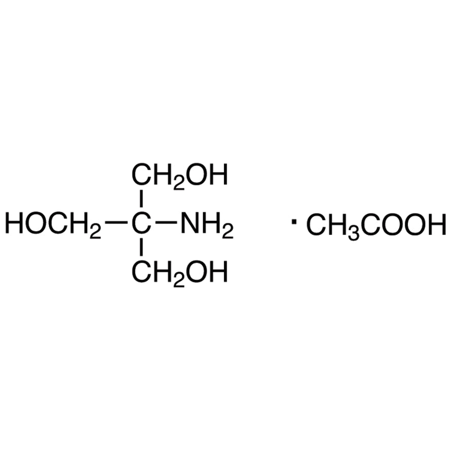 TCI T3294 6850-28-8 Tris(hydroxymethyl)aminomethane Acetate — struktur kimia