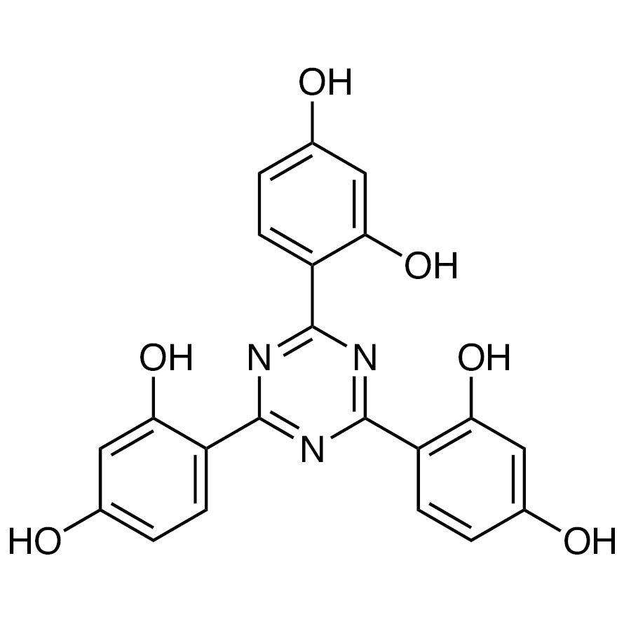 TCI T3869 2125-23-7 2,4,6-Tris(2,4-dihydroxyphenyl)-1,3,5-triazine