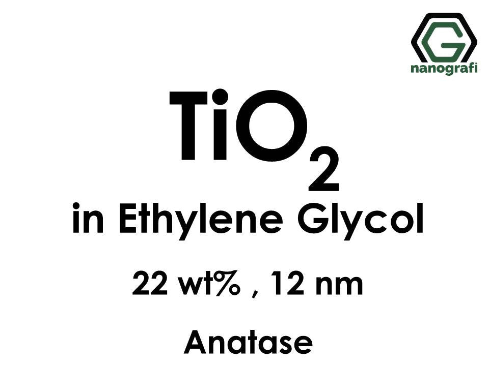 Titanium Dioxide (TiO2) Nanopowder/Nanoparticles Dispersion in Ethylene Glycol