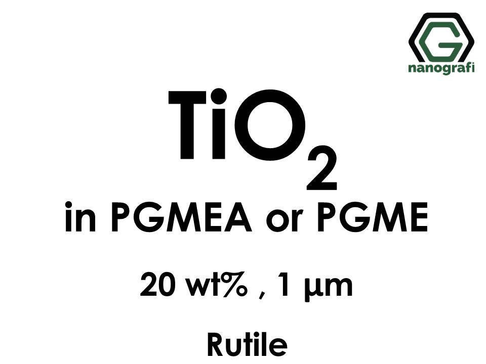 Titanium Dioxide (TiO2) Dispersion in PGMEA or PGME