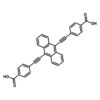 4,4'-(Anthracene-9,10-diylbis(ethyne-2,1-diyl))dibenzoic acid B3011