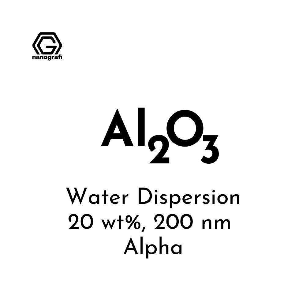 Aluminum Oxide (Al2O3) Nanopowder/Nanoparticles Dispersion in Water