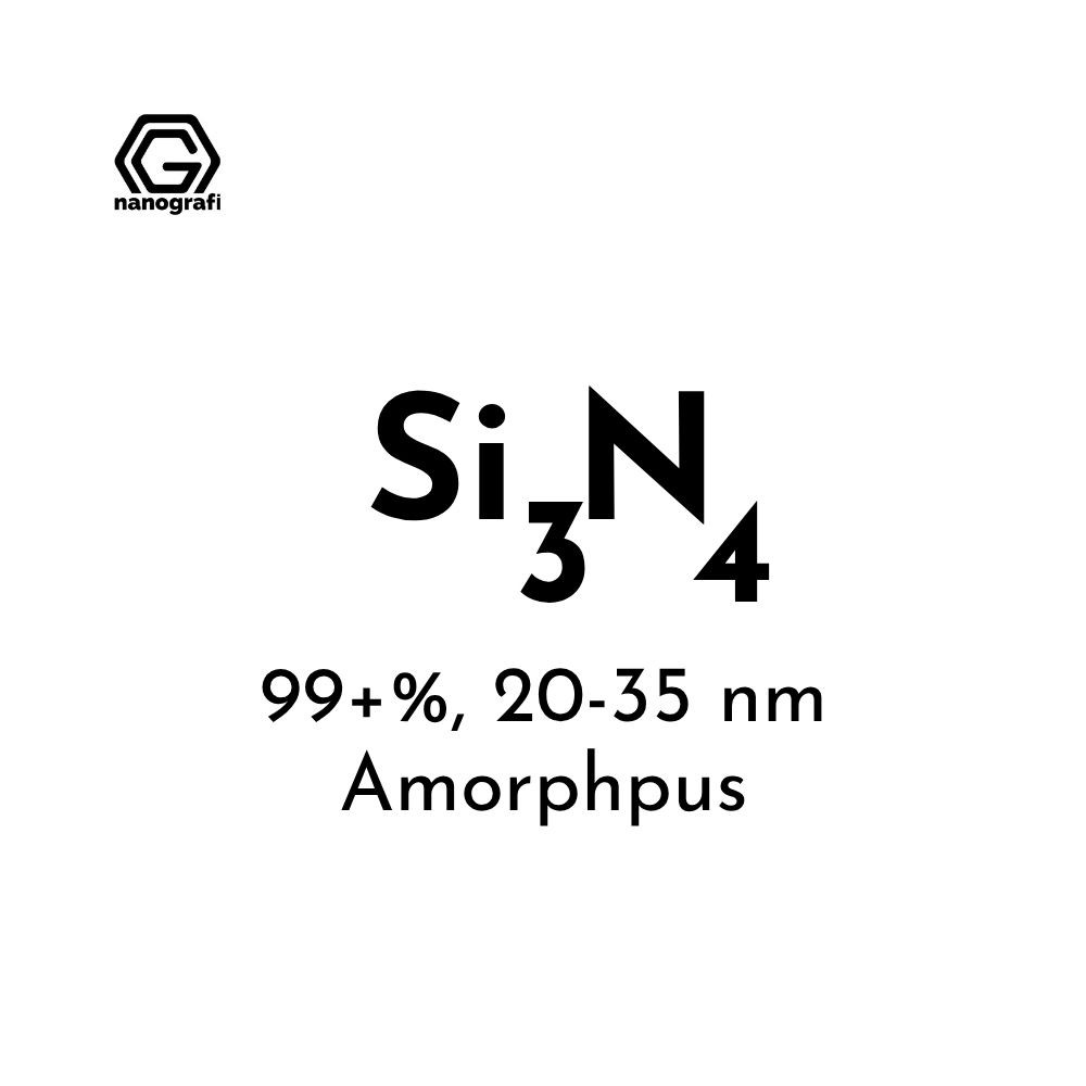 Silicon Nitride (Si3N4) Nanopowder/Nanoparticles, Amorph.