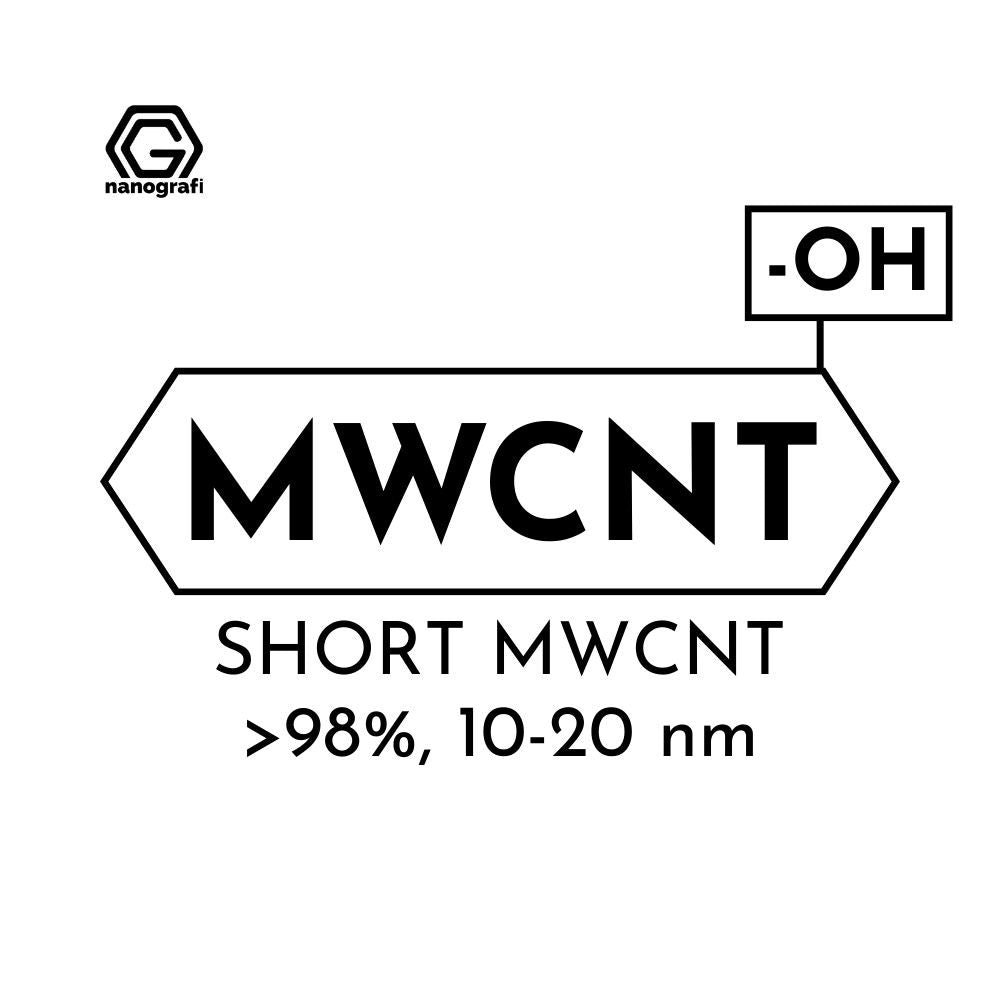 -OH) Functionalized Short Length Multi Walled Carbon Nanotubes, Purity: > 98%, Outside Diameter: 10-20 nm