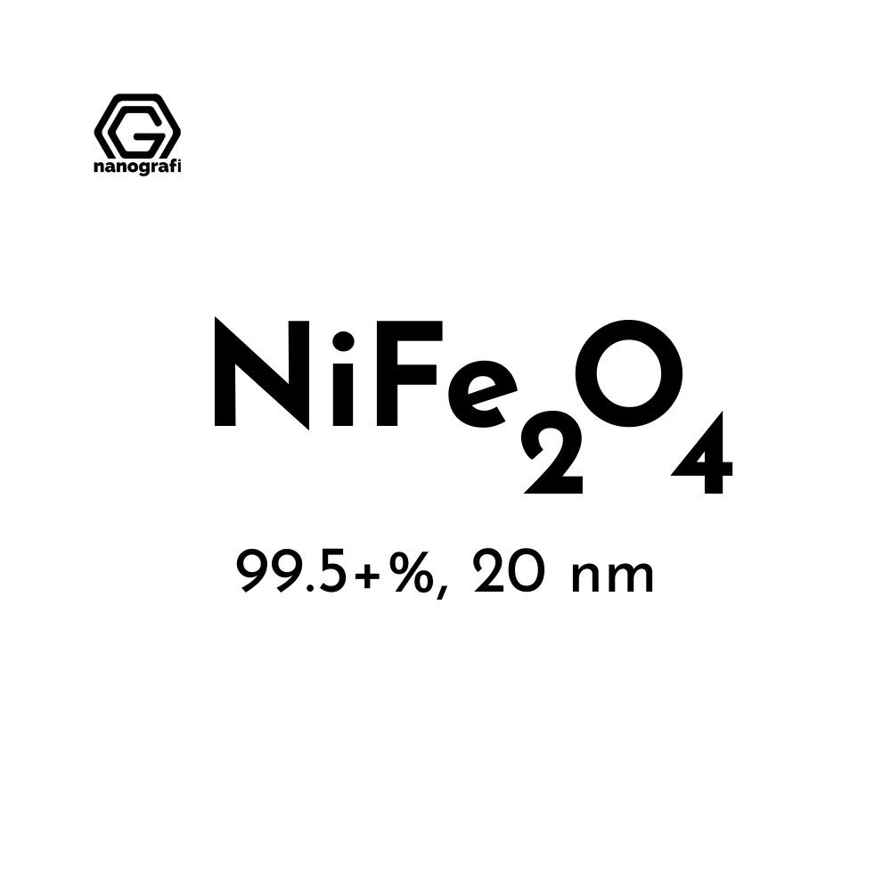 Nickel Iron Oxide (NiFe2O4) Nanopowder/Nanoparticles