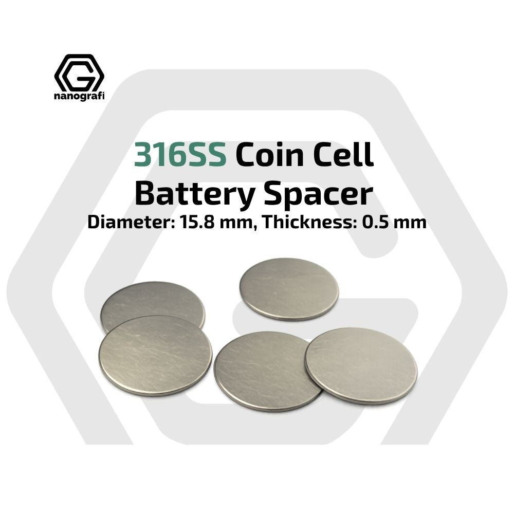 316SS Coin Cell Battery Spacer