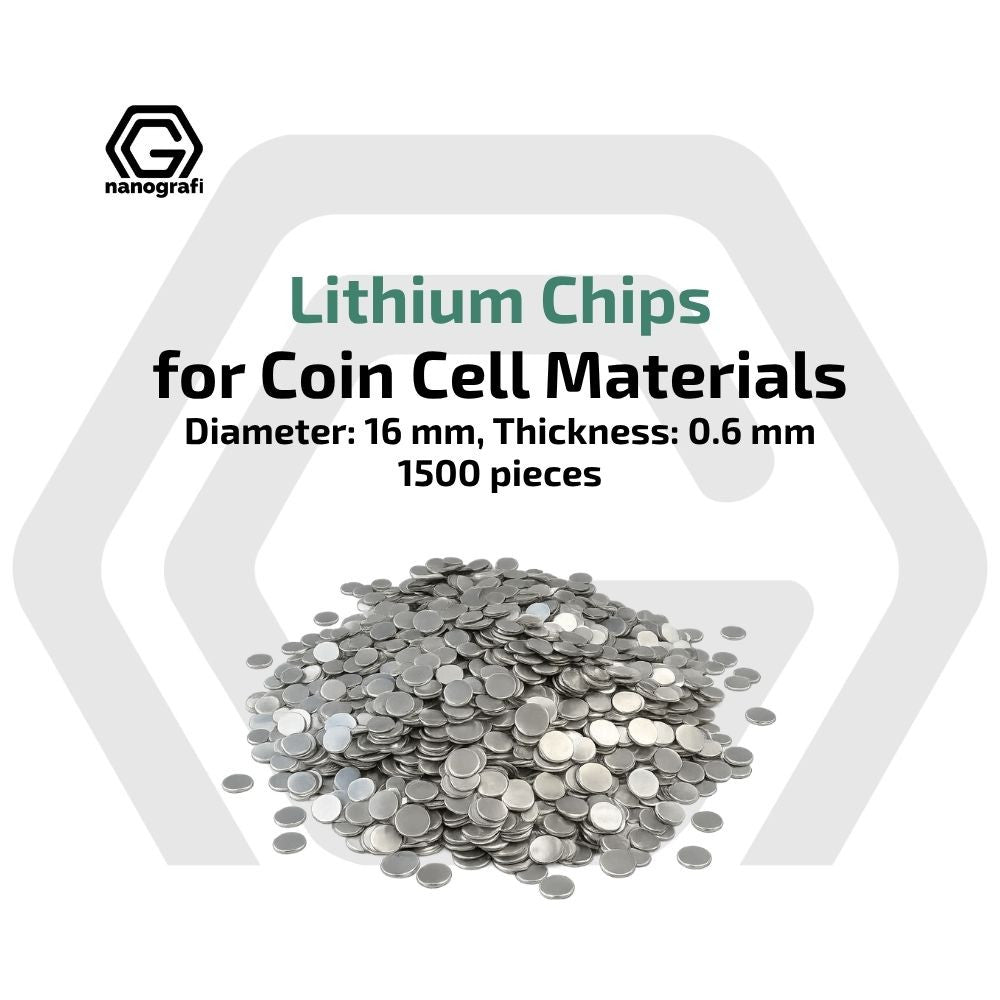 Lithium Chips for Coin Cell Materials