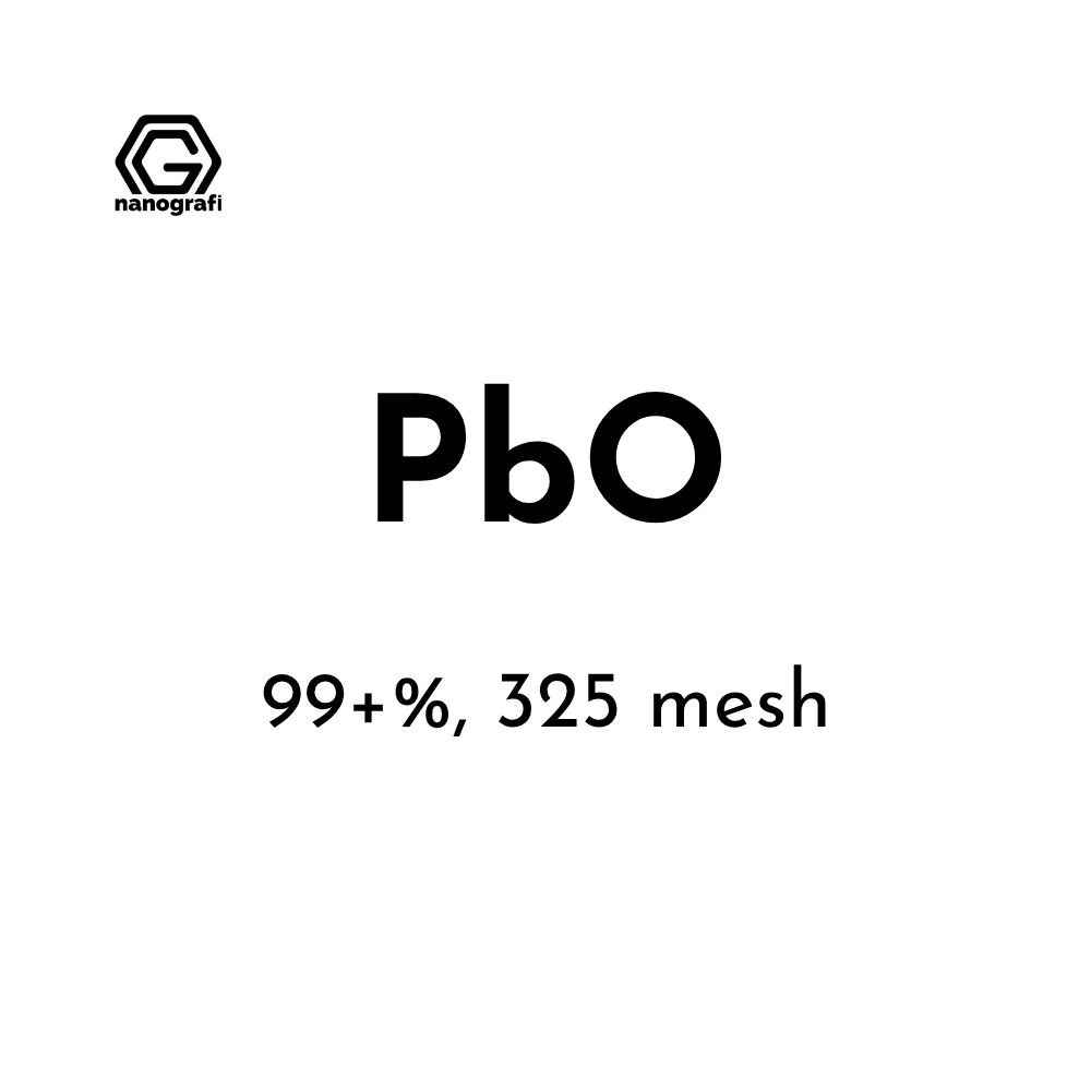 Lead (II) Oxide (PbO) Micron Powder