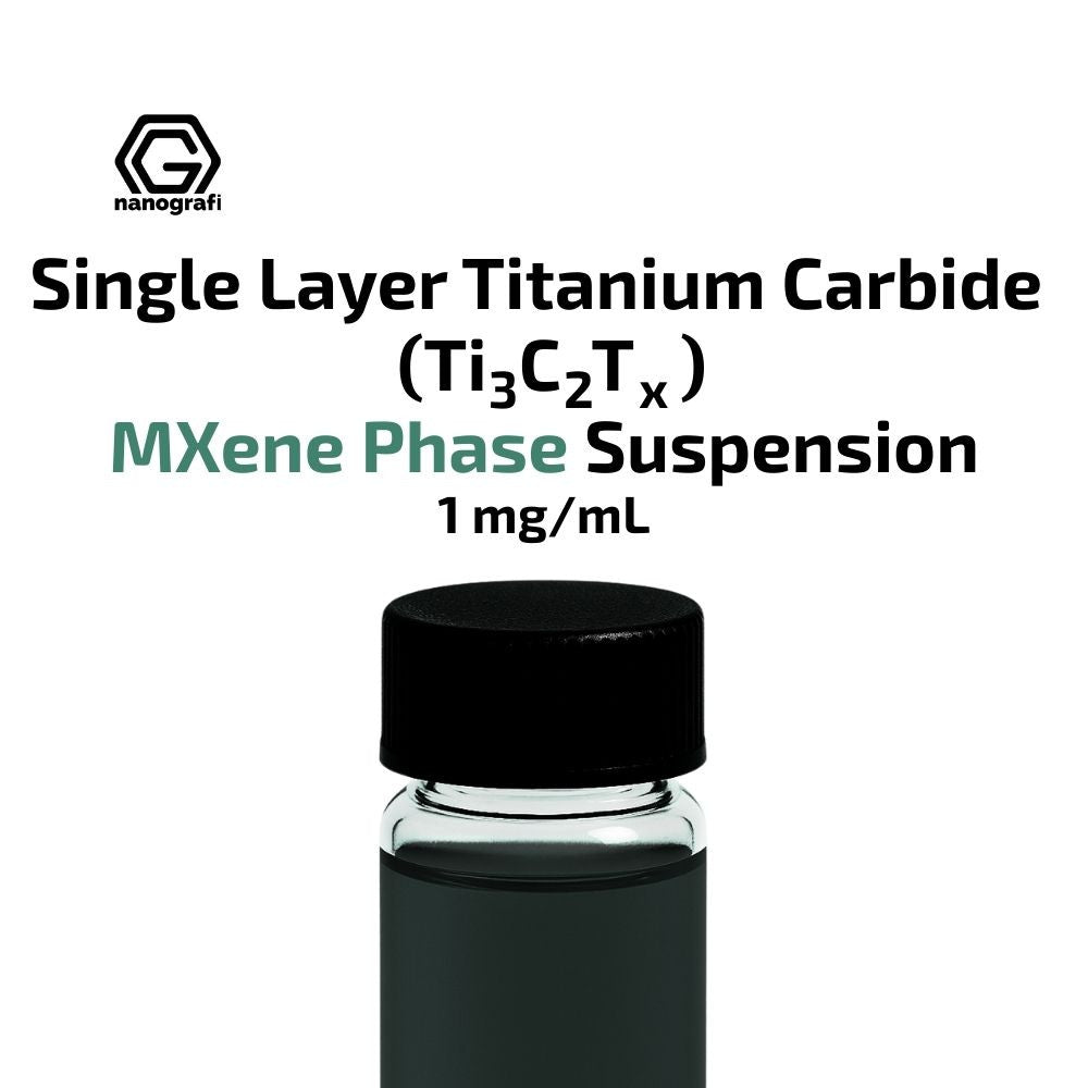 Single Layer Titanium Carbide (Ti3C2Tx) MXene Suspension