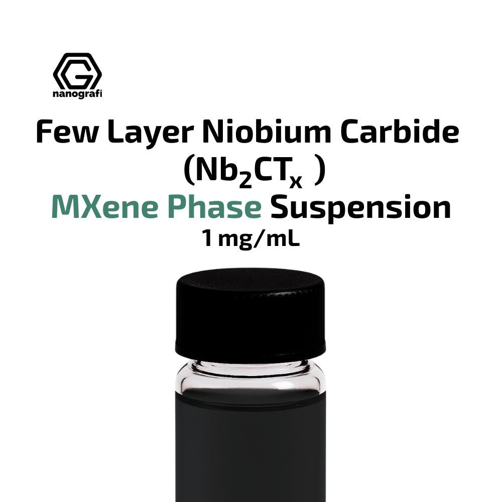Few Layer Niobium Carbide (Nb2CTx) MXene Suspension, Concentration: 1 mg/mL