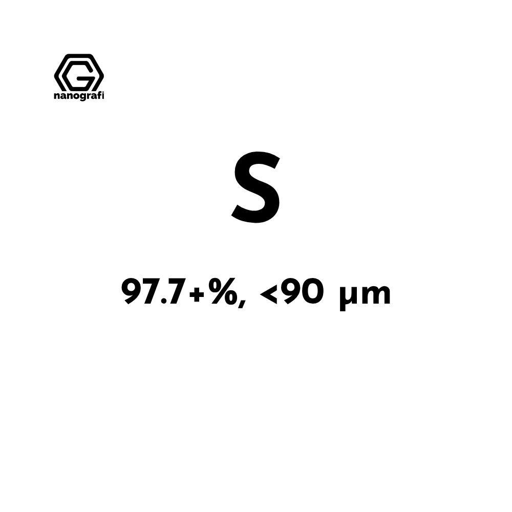 Sulphur (S) Nanopowder/Nanoparticles