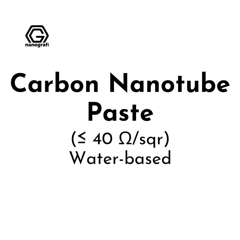 Carbon Nanotube Paste (≤ 40 Ω/sqr), Water-based