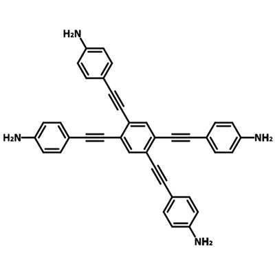 1,2,4,5-Tetra((4-aminophenyl)ethynyl)benzene B4021