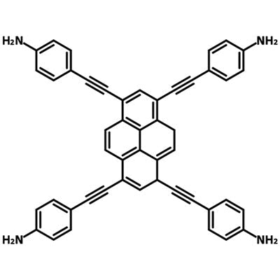 4,4',4'',4'''-(Pyrene-1,3,6,8-tetrayltetrakis(ethyne-2,1-diyl))tetraaniline B3711