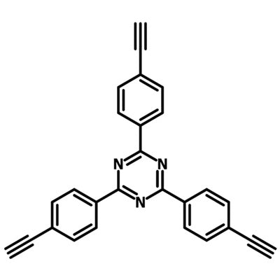 2,4,6-Tris(4-ethynylphenyl)-1,3,5-triazine B3781