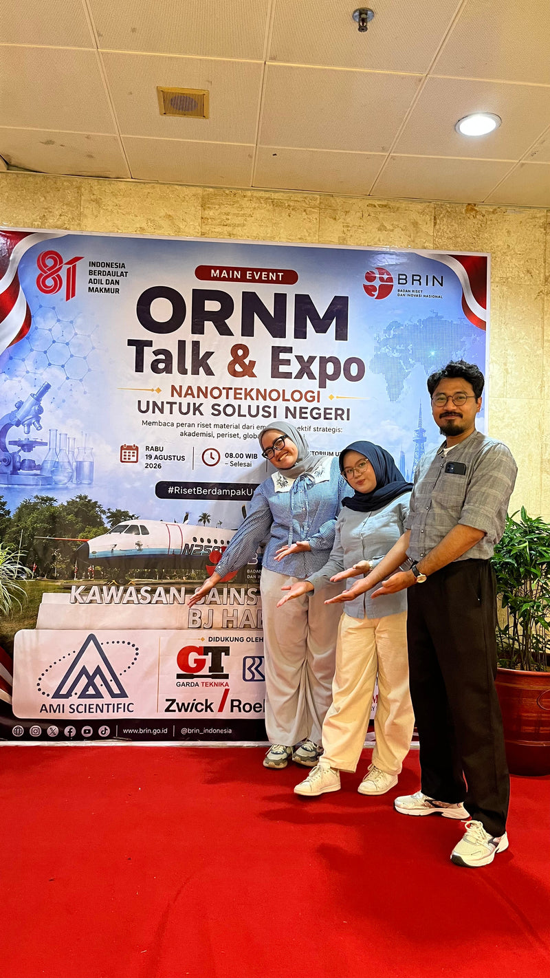 AMI Scientific di ORNM Talks BRIN: Mendukung Kemajuan Riset Nanoteknologi dan Material