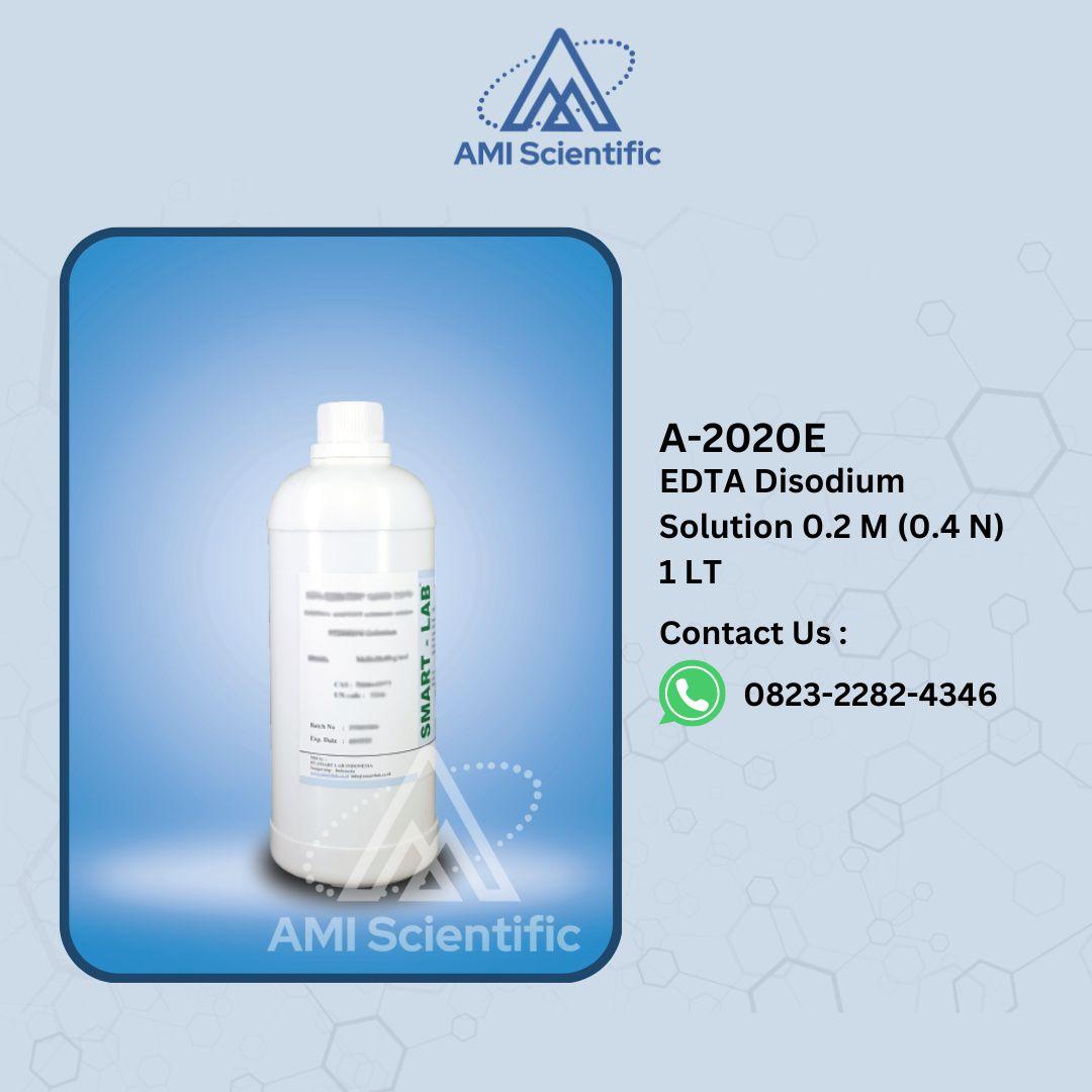 A-2020E EDTA Disodium Solution 0.2 M (0.4 N) 1 LT SMART LAB - AMI Scientific