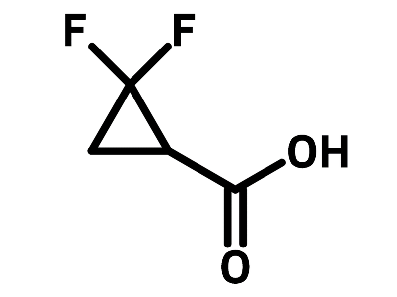 2,2-Difluorocyclopropanecarboxylic acid B2561