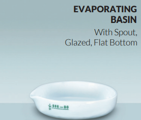 Evaporating Basin, flat bottom Haldenwanger