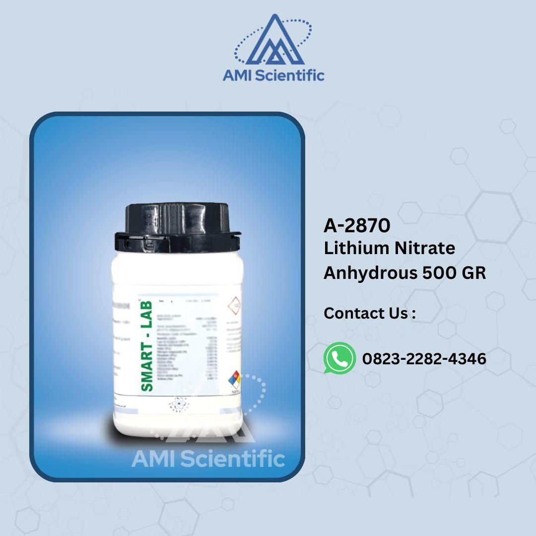 A-2870 Lithium Nitrate Anhydrous 500 GR SMART LAB - AMI Scientific