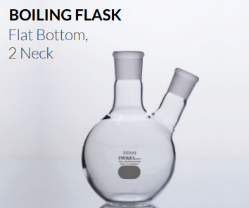 PA 4061FK Boiling Flask, Flat Bottom, With TS Joint Iwaki