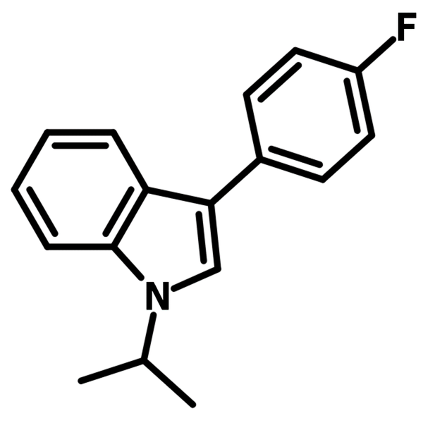 3-(4-Fluorophenyl)-1-isopropylindole B1691