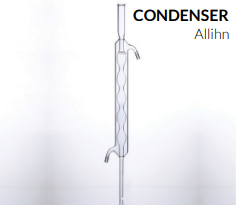 PA 2420 Condenser Allihn with and w/o Drip Tip Iwaki