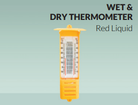 Wet & Dry Thermometer, PLST Alla France