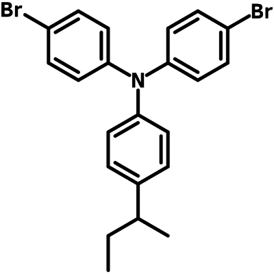 4-Bromo-N-(4-bromophenyl)-N-(4-(sec-butyl)phenyl)aniline B2191