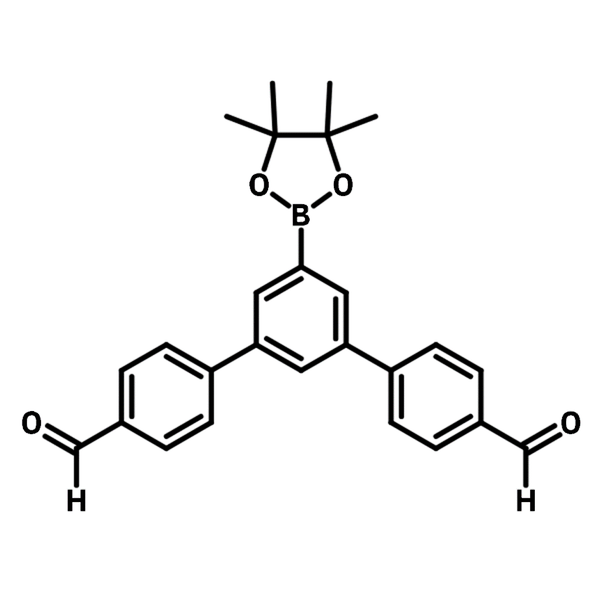 5'-(4,4,5,5-Tetramethyl-1,3,2-dioxaborolan-2-yl)-[1,1':3',1''-terphenyl]-4,4''-dicarbaldehyde B3651
