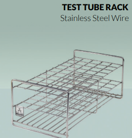 Test tube rack, S.S. wire Sanwa Kaken