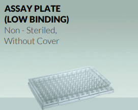 Assay Plate, non-steriled, w/o cover, 96 wells, flat bottom (10 pcs/pack) 3881-096 Iwaki