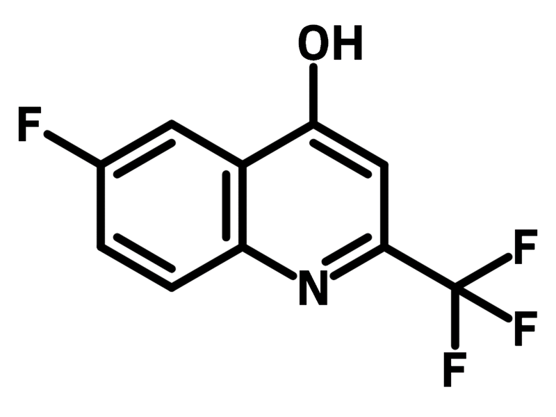 6-Fluoro-4-hydroxy-2-(trifluoromethyl)quinoline B2981