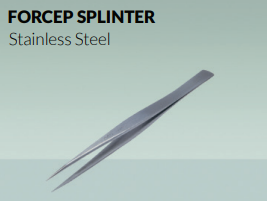 Forcep for splinter, SS, OMM