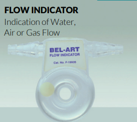 Flow Indicator for water, air or gas H199350000 Bel-Art