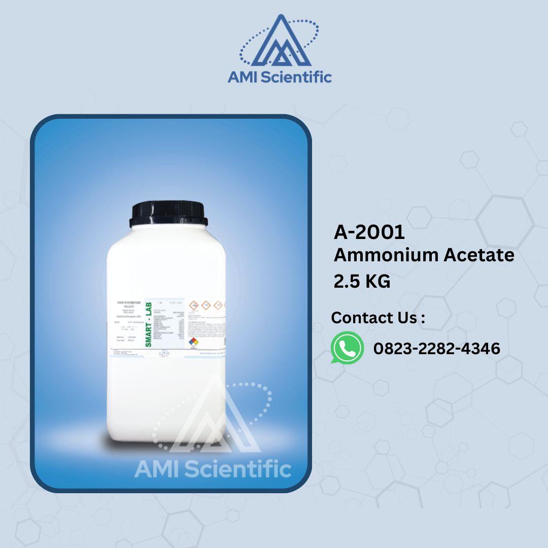 A-2001 Ammonium Acetate 2.5 KG SMART LAB - AMI Scientific