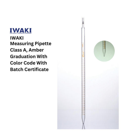 IWAKI Measuring Pippete Class A, Serological Type  0,1-50