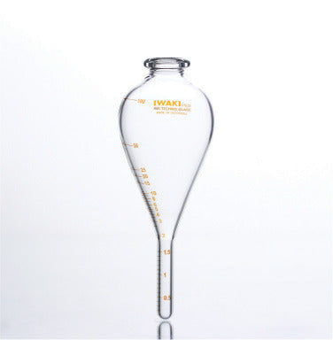 Iwaki Pear Shape Centrifuge Tube 100 ml PA 8200-100