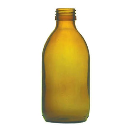 Normax Threaded Bottle PA 40 400 Amber & Clear, Without Cap