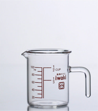 Iwaki Measure Cup with Handle M-CUP WH