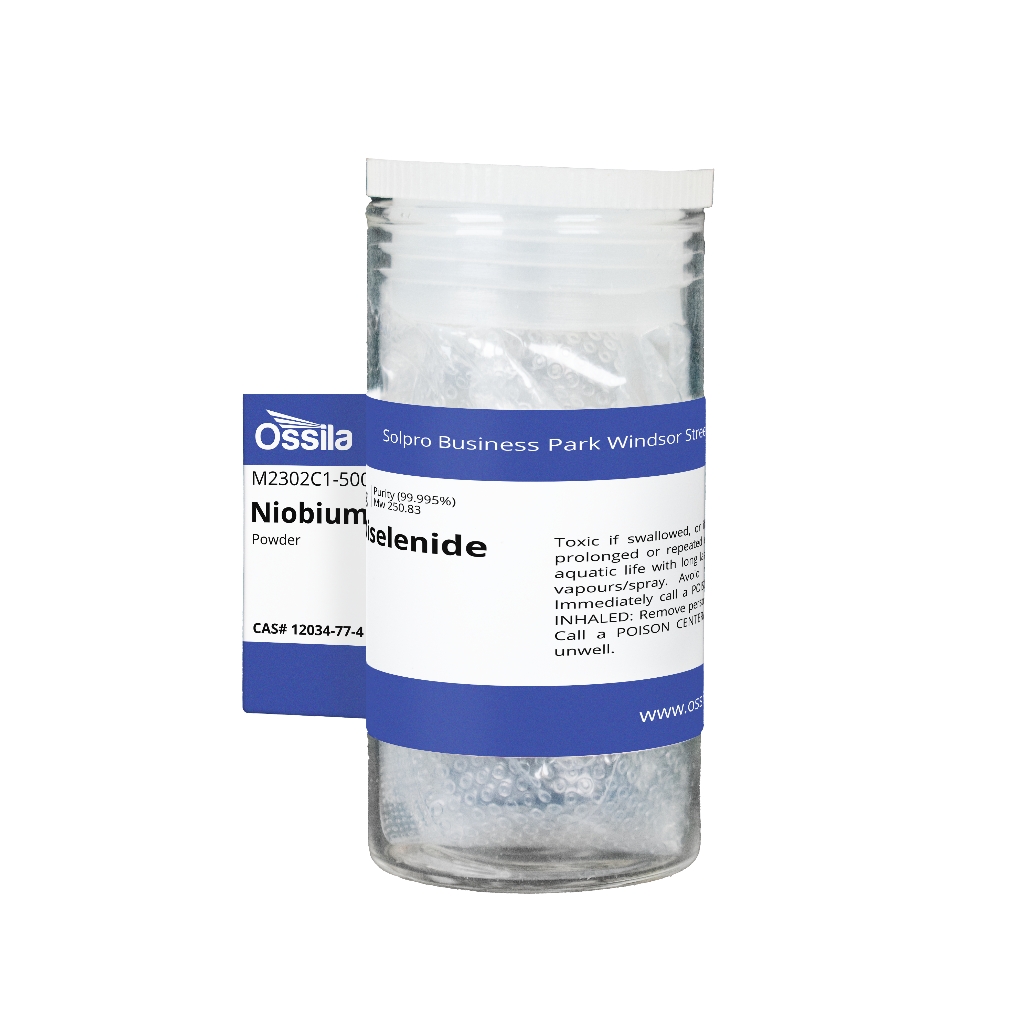 Niobium Diselenide (NbSe2) Powder and Crystals M2302C1