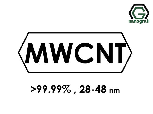 NG 2.05.01.Graphitized MWCNT, >99.99% 
Graphitized Multi Walled Carbon Nanotubes, Purity: > 99.99%, Outside Diameter: 28-48 nm 1 g