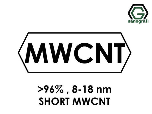 NG 2.06.02.Short Length MWCNT, >96% 
Short Length Multi Walled Carbon Nanotubes, Purity: > 96%, Outside Diameter: 8-18 nm 1 g