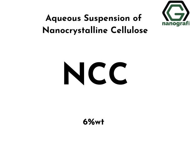 NG 5.05.03.Cellulose Suspension
Aqueous Suspension of Nanocrystalline Cellulose (NCC), 6%wt 25 g