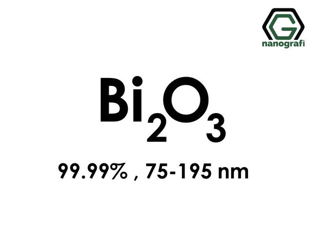 NG 5.06.04.Bismuth Oxide Nanoparticles 
Bismuth Oxide (Bi2O3) Nanopowder/Nanoparticles, Purity: 99.99%, Size: 75-195 nm 5 g
