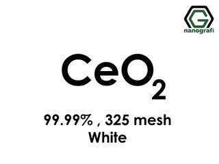 NG 6.05.05.Cerium Oxide Micron Powder
Cerium Oxide (CeO2) Micron Powder, Purity: 99.99%, Size: 325 mesh, White 5 g