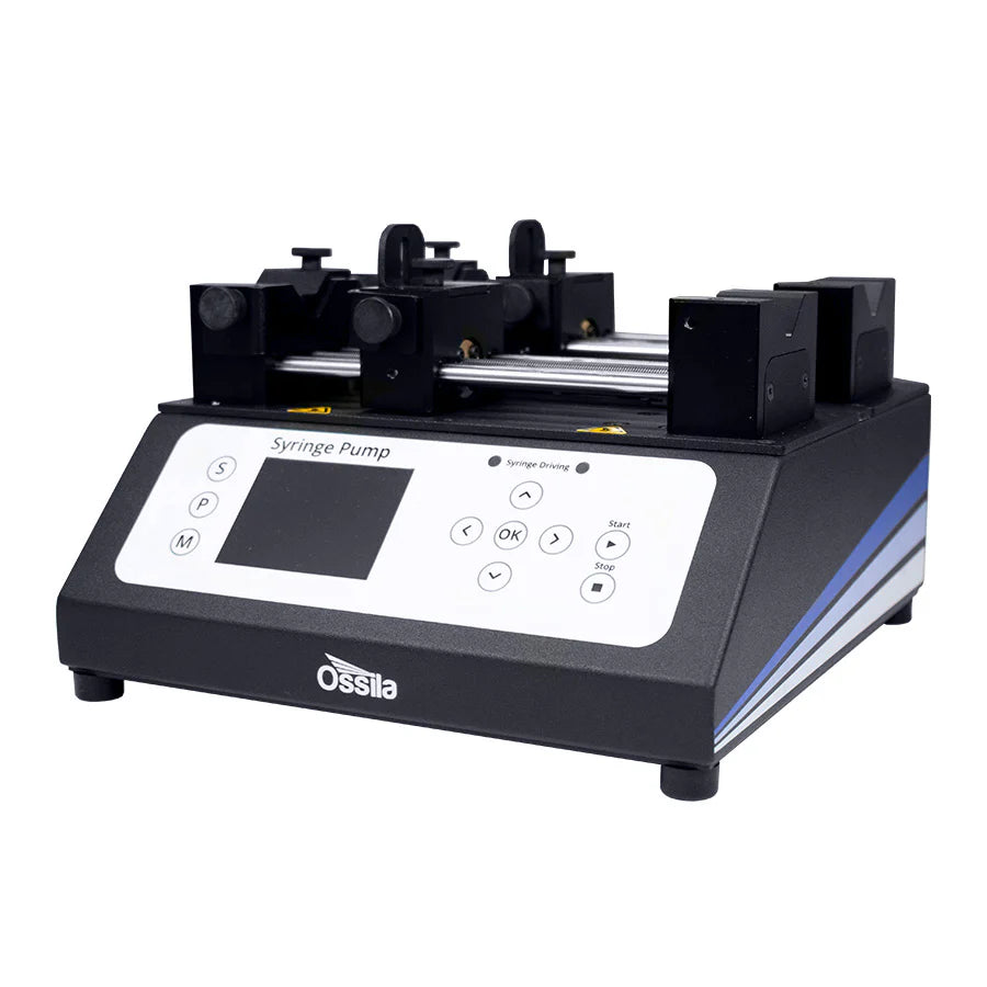Ossila Spin Coater Dual Syringe Pump Chuck Multi-substrate PP L2001A3-L2003D2-U1-US/EU/UK/AU